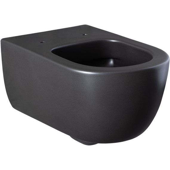 Унитаз подвесной безободковый Allen Brau Priority 4.31001.31 с тонкой крышкой микролифт, чёрный матовый - фото 13