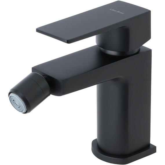 Смеситель для биде Allen Brau Infinity 5.21004-31 (с донным клапаном) чёрный матовый - фото 