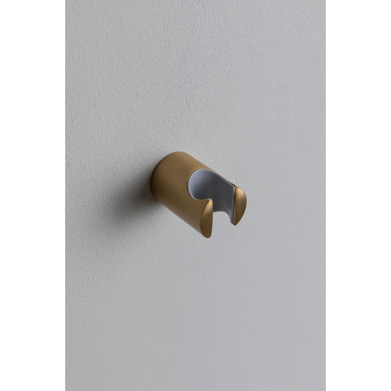 Держатель для ручного душа настенный Allen Brau Priority 5.31С15-GB, золото - фото 6