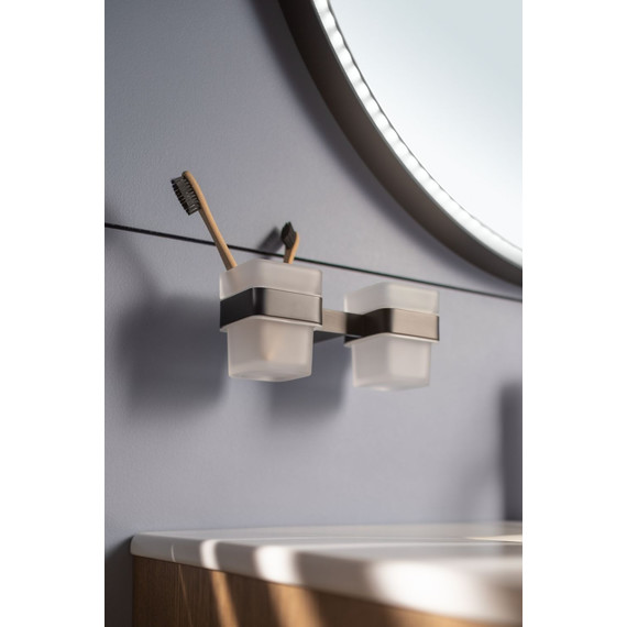 Стакан двойной Allen Brau Infinity 6.21003-31, цвет белый/чёрный матовый - фото 5