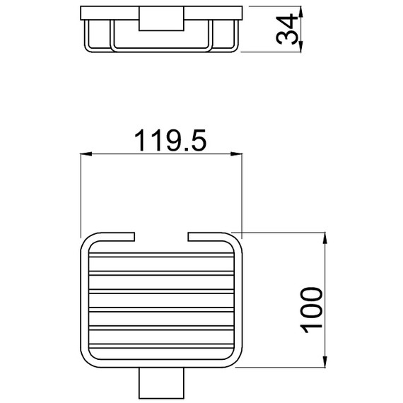 Мыльница Allen Brau Infinity 6.21005-31, чёрный матовый - фото 3