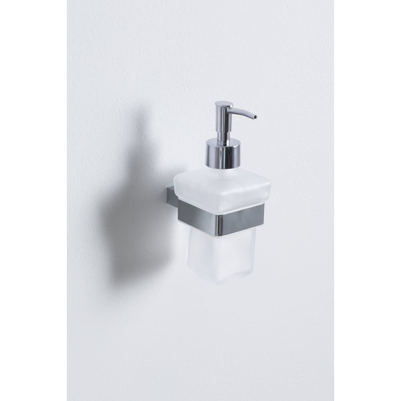 Дозатор для жидкого мыла Allen Brau Infinity 6.21006-00, цвет белый/хром - фото 2