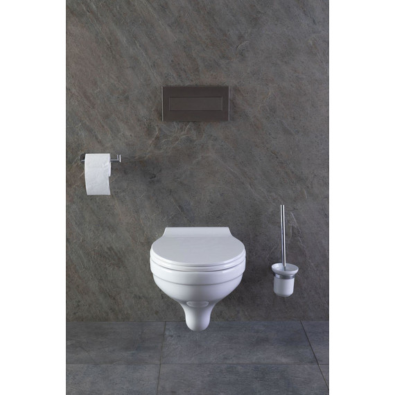 Ершик для унитаза Allen Brau Priority 6.31008-BN, цвет белый/никель браш - фото 6