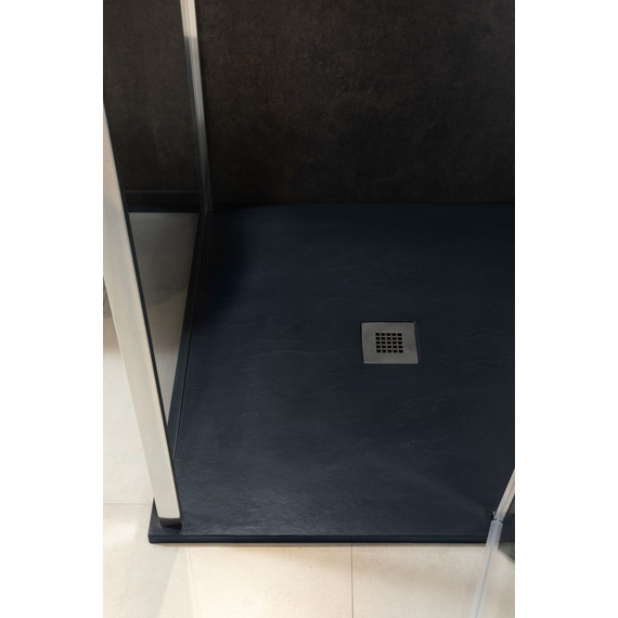 Каменный поддон Allen Brau Priority 90x80 см 8.31001-AM, антрацит - фото 3