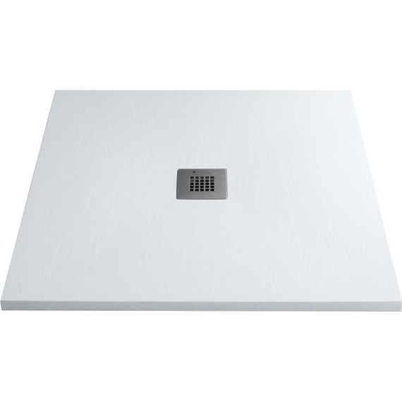 Каменный поддон Allen Brau Priority 90x90 см 8.31002-21, белый камень - фото 3