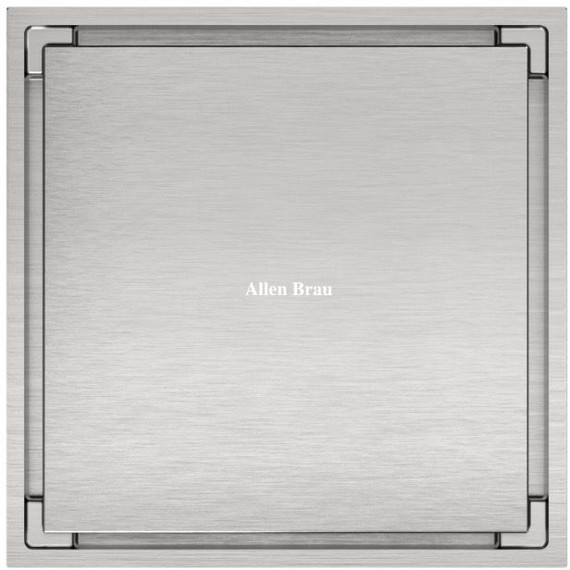 Трап Allen Brau Priority 10 см 9.50023.BN, никель браш - фото 2
