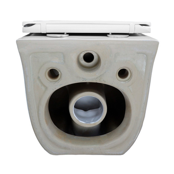 Унитаз подвесной Azario Lista AZ-1177T с тонким быстросъемным сиденьем микролифт (Система смыва Торнадо) - фото 11