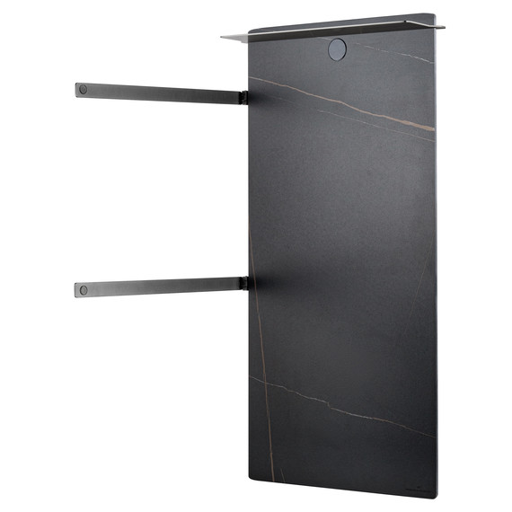 Полотенцесушитель электрический Wonzon & Woghand Stuttgart 430x806 мм WW-A504-GM, темный графит - фото 3