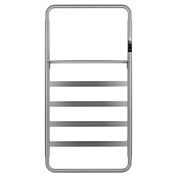 Полотенцесушитель электрический Wonzon & Woghand Düsseldorf П7 450x920 мм WW-A203-BR, никель - фото 2