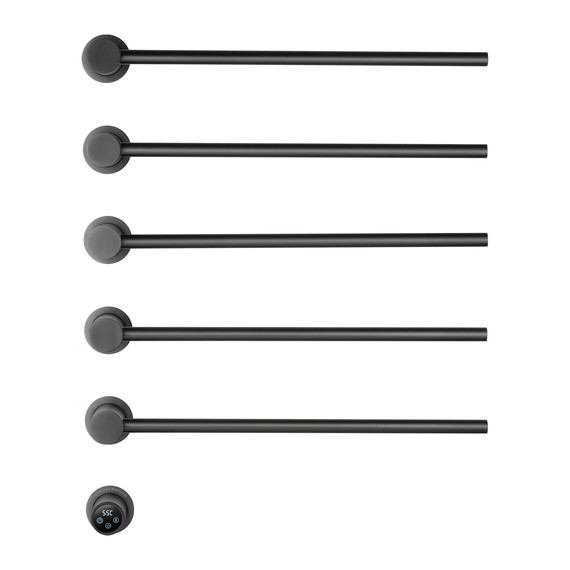 Полотенцесушитель электрический Wonzon & Woghand Hamburg П5 520x665 мм WW-AL315-GM, темный графит - фото 2