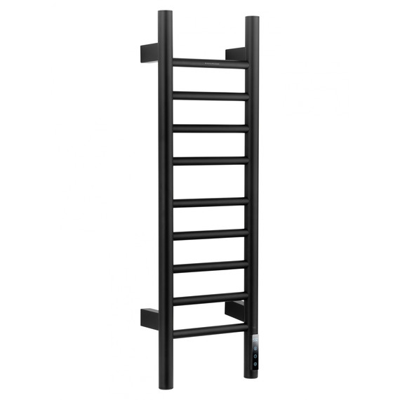 Полотенцесушитель электрический Wonzon & Woghand Bonn П9 218x800 мм WW-AL4092-MB, чёрный - фото 