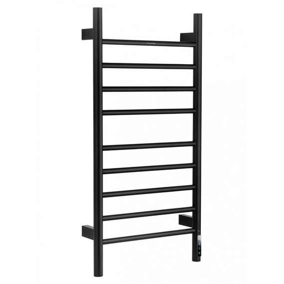 Полотенцесушитель электрический Wonzon & Woghand Bonn П9 418x900 мм WW-AL409-MB, чёрный - фото 