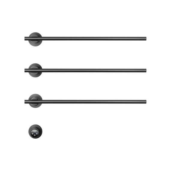 Полотенцесушитель электрический Wonzon & Woghand Dortmund П3 585x476 мм WW-A363-GM, темный графит - фото 2