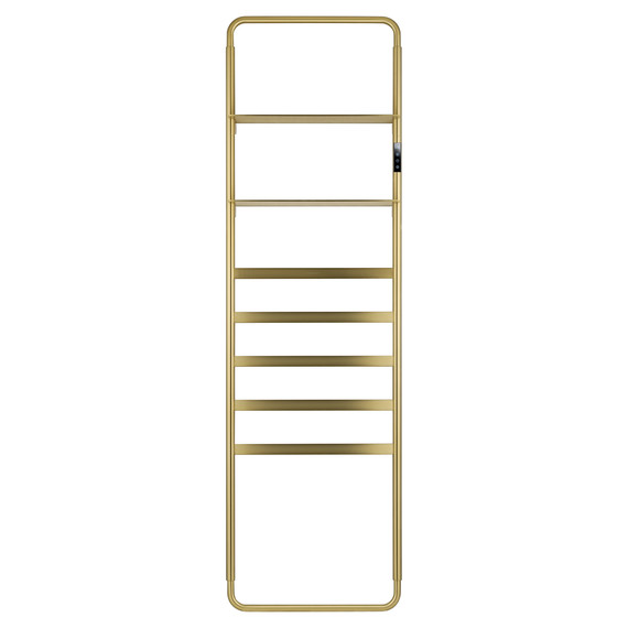 Полотенцесушитель электрический Wonzon & Woghand Düsseldorf П9 450x1620 мм WW-A205-BG, золото - фото 2