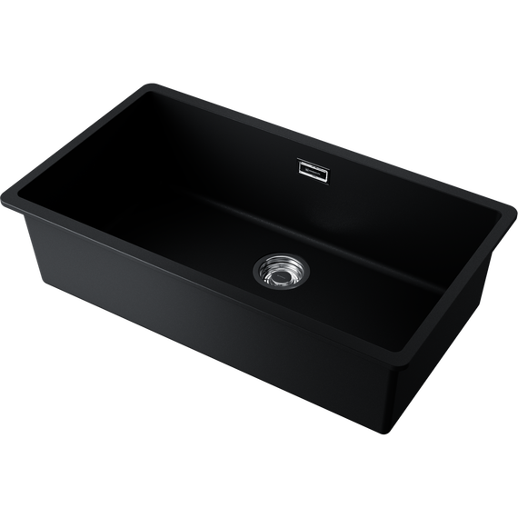 Кухонная мойка Omoikiri Kata 74-U bl 4997567, чёрный - фото 