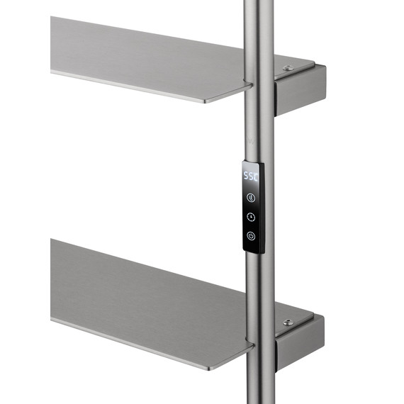 Полотенцесушитель электрический Wonzon & Woghand Düsseldorf П9 450x1620 мм WW-A205-BR, никель - фото 4