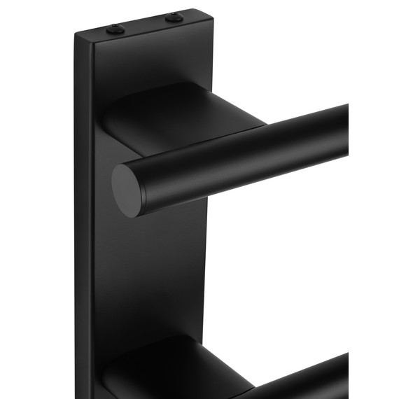 Полотенцесушитель электрический Wonzon & Woghand Nürnberg П5 520x627 мм WW-AL345-MB, чёрный - фото 3