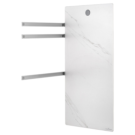 Полотенцесушитель электрический Wonzon & Woghand Stuttgart 420x806 мм WW-A503-BR, никель - фото 3