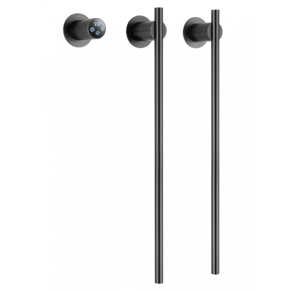 Полотенцесушитель электрический Wonzon & Woghand Dortmund П2 585x380 мм WW-A362-GM, темный графит - фото 