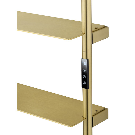 Полотенцесушитель электрический Wonzon & Woghand Düsseldorf П9 450x1620 мм WW-A205-BG, золото - фото 4