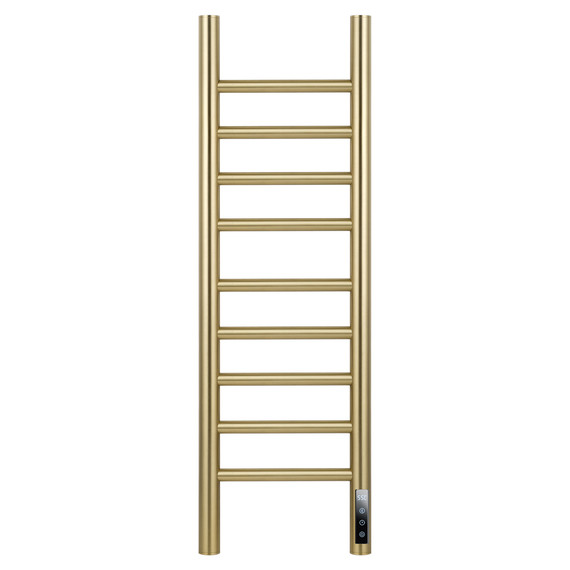 Полотенцесушитель электрический Wonzon & Woghand Bonn П9 218x800 мм WW-AL4092-BG, золото - фото 2
