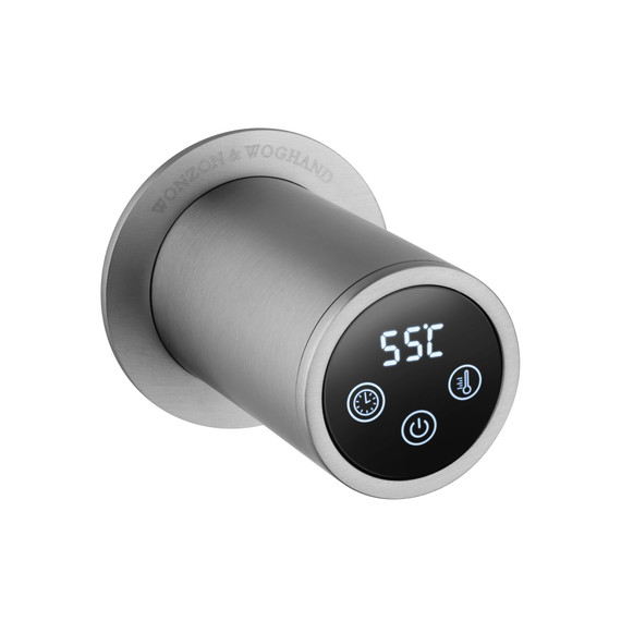 Полотенцесушитель электрический Wonzon & Woghand Hamburg П3 520x515 мм WW-AL313-BR, никель - фото 4