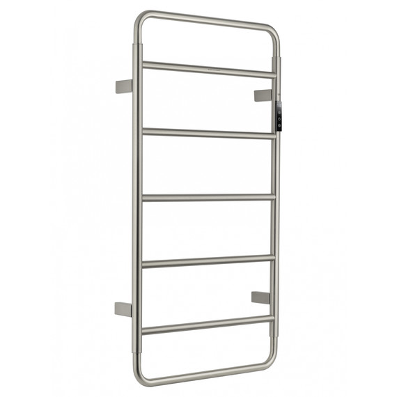 Полотенцесушитель электрический Wonzon & Woghand Wismar П7 450x904 мм WW-AL202-BR, никель - фото 