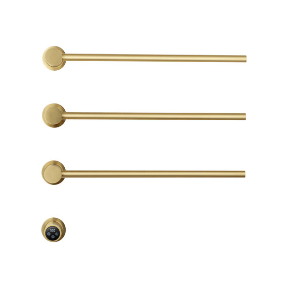 Полотенцесушитель электрический Wonzon & Woghand Hamburg П3 520x515 мм WW-AL313-BG, золото - фото 2