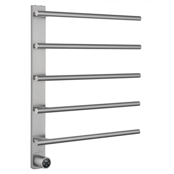 Полотенцесушитель электрический Wonzon & Woghand Nürnberg П5 520x627 мм WW-AL345-BR, никель - фото 