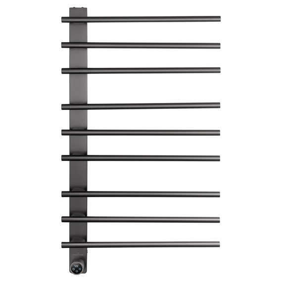 Полотенцесушитель электрический Wonzon & Woghand Nürnberg П9 520x904 мм WW-AL349-GM, темный графит - фото 2