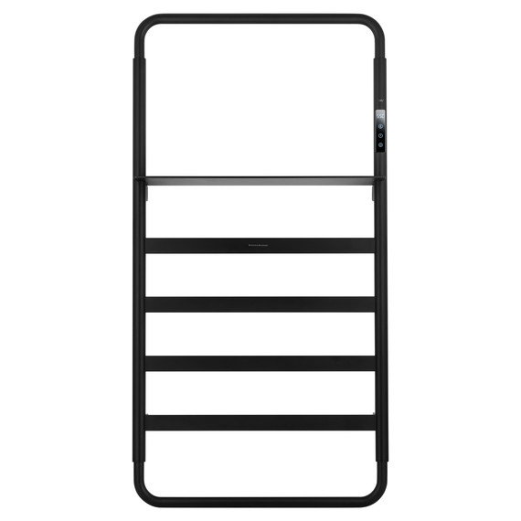 Полотенцесушитель электрический Wonzon & Woghand Düsseldorf П7 450x920 мм WW-A203-MB, чёрный - фото 2