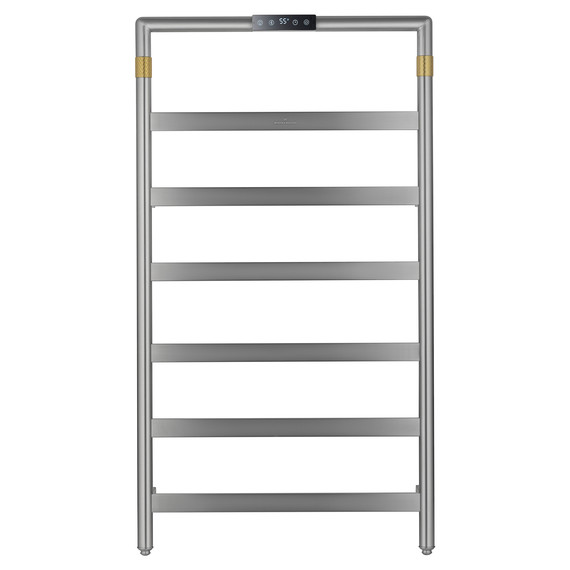 Полотенцесушитель электрический Wonzon & Woghand Köln П7 450x862 мм WW-A6016-BR, никель - фото 2