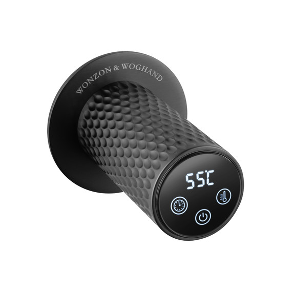 Полотенцесушитель электрический Wonzon & Woghand München П4 522x610 мм WW-A354-GM, темный графит - фото 4