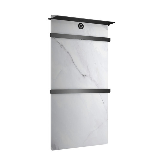 Полотенцесушитель электрический Wonzon & Woghand Stuttgart 430x806 мм WW-A504W-GM, темный графит - фото 