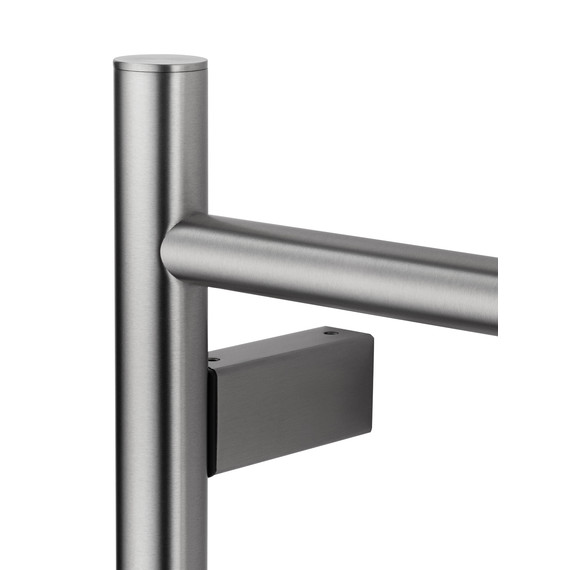 Полотенцесушитель электрический Wonzon & Woghand Bonn П5 450x738 мм WW-AL405-BR, никель - фото 4