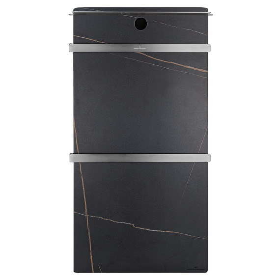 Полотенцесушитель электрический Wonzon & Woghand Stuttgart 430x806 мм WW-A504-GM, темный графит - фото 2