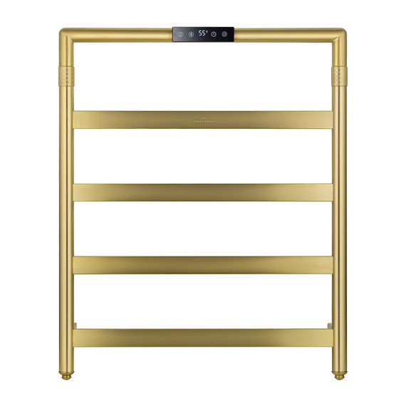 Полотенцесушитель электрический Wonzon & Woghand Köln П5 450x582 мм WW-A6014-BG, золото - фото 2