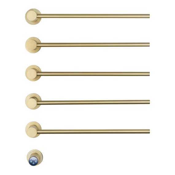 Полотенцесушитель электрический Wonzon & Woghand München П5 522x670 мм WW-A355-BG, золото - фото 