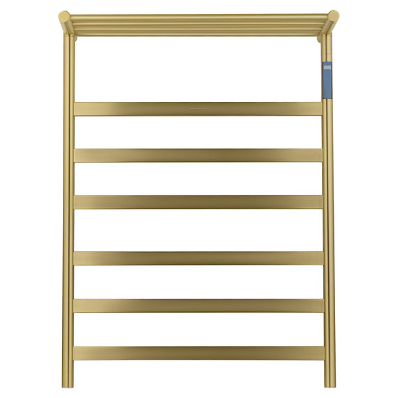 Полотенцесушитель электрический Wonzon & Woghand Essen с полкой П7 548x774 мм WW-A403-BG, золото - фото 2