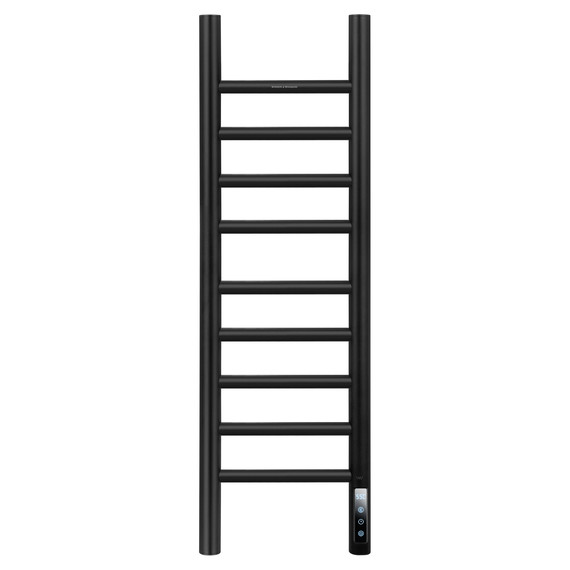 Полотенцесушитель электрический Wonzon & Woghand Bonn П9 218x800 мм WW-AL4092-MB, чёрный - фото 7