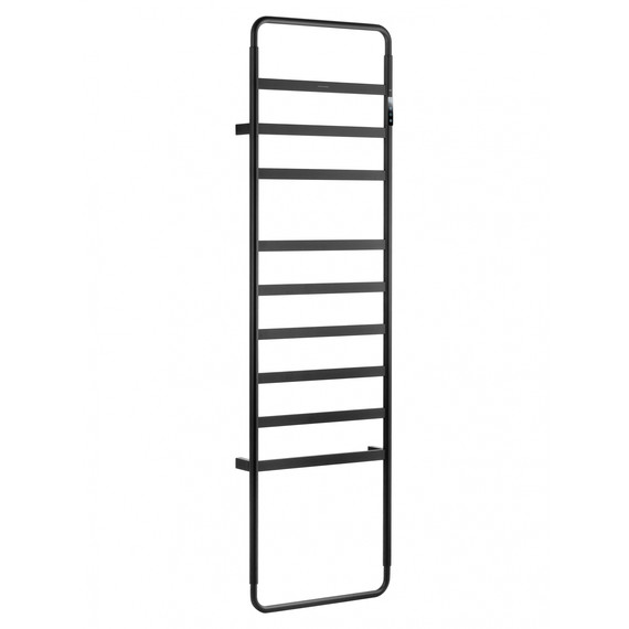 Полотенцесушитель электрический Wonzon & Woghand Düsseldorf П11 450x1620 мм WW-A204-MB, чёрный - фото 
