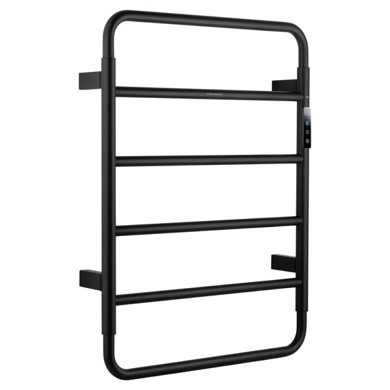 Полотенцесушитель электрический Wonzon & Woghand Wismar П6 450x640 мм WW-AL201-MB, чёрный - фото 