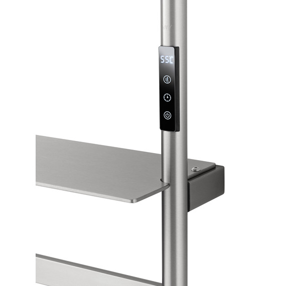 Полотенцесушитель электрический Wonzon & Woghand Düsseldorf П7 450x920 мм WW-A203-BR, никель - фото 4