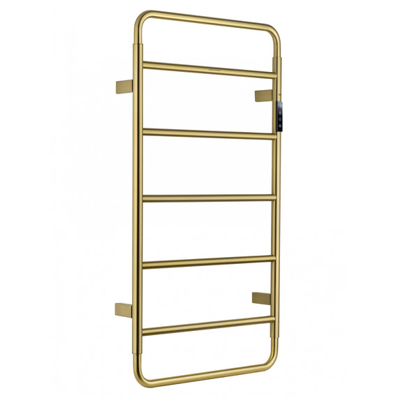 Полотенцесушитель электрический Wonzon & Woghand Wismar П7 450x904 мм WW-AL202-BG, золото - фото 