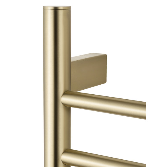 Полотенцесушитель электрический Wonzon & Woghand Bonn П9 218x800 мм WW-AL4092-BG, золото - фото 3