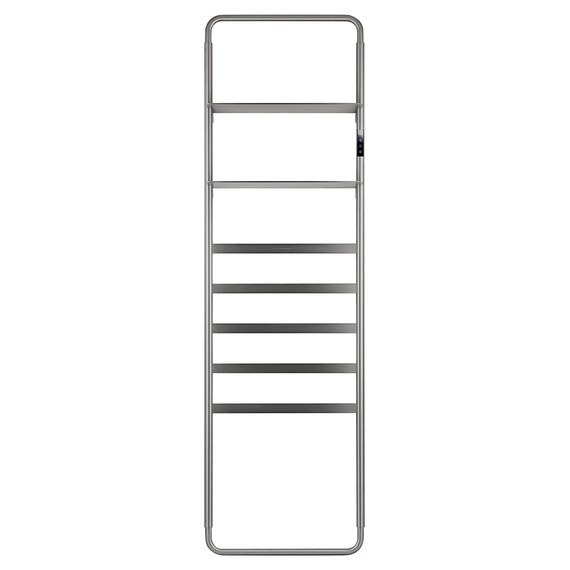 Полотенцесушитель электрический Wonzon & Woghand Düsseldorf П9 450x1620 мм WW-A205-BR, никель - фото 2