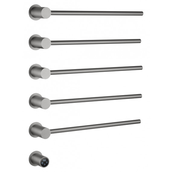 Полотенцесушитель электрический Wonzon & Woghand Hamburg П5 520x665 мм WW-AL315-BR, никель - фото 