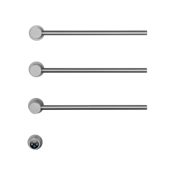 Полотенцесушитель электрический Wonzon & Woghand Hamburg П3 520x515 мм WW-AL313-BR, никель - фото 2