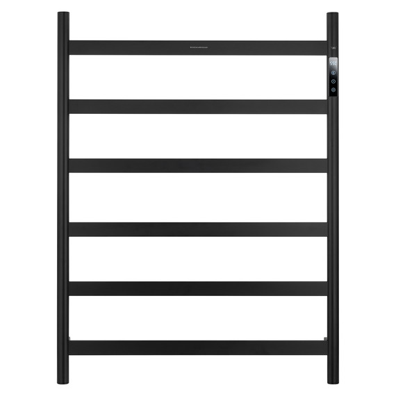 Полотенцесушитель электрический Wonzon & Woghand Essen П6 548x754 мм WW-A405-MB, чёрный - фото 