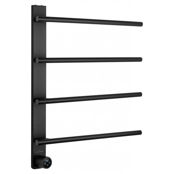 Полотенцесушитель электрический Wonzon & Woghand Nürnberg П4 520x617 мм WW-AL344-MB, чёрный - фото 